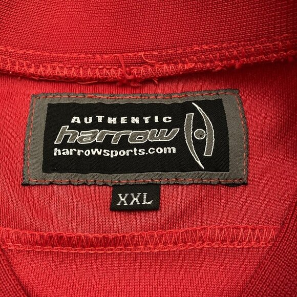 Harrow Sports Stampeders Jersey Men's Size XXL Red Horse #1 - Picture 5 of 13